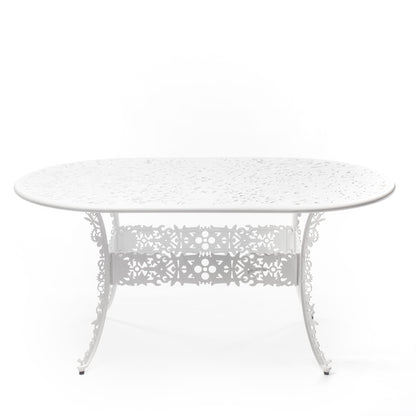 Table ovale Industry Collection de Studio Job - Seletti-Blanc-The Woods Gallery