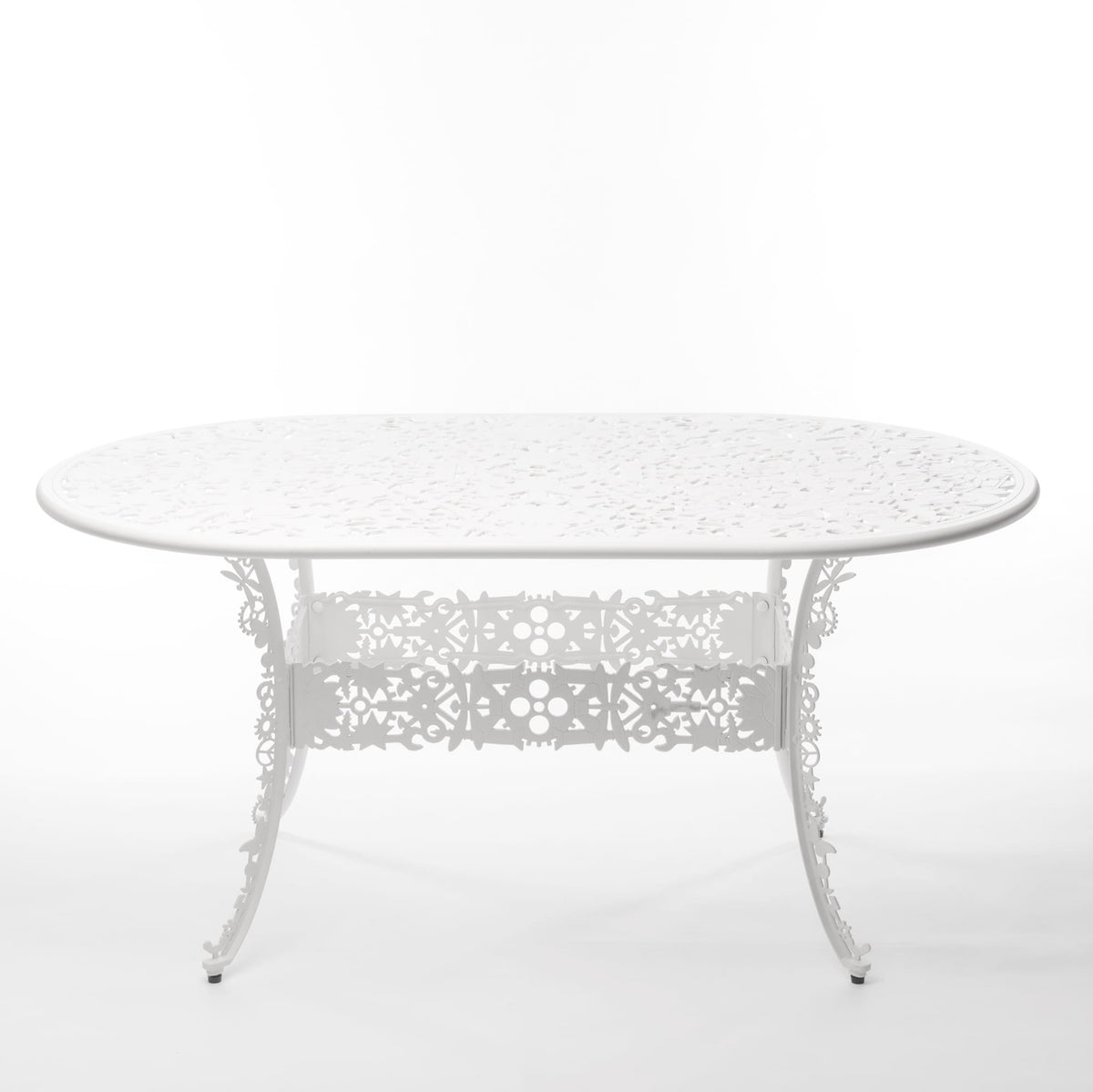 Table ovale Industry Collection de Studio Job - Seletti-Blanc-The Woods Gallery