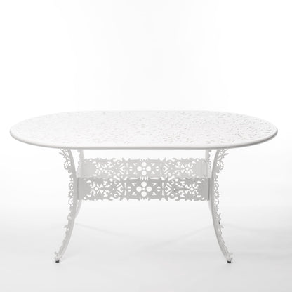 Table ovale Industry Collection de Studio Job - Seletti-Blanc-The Woods Gallery