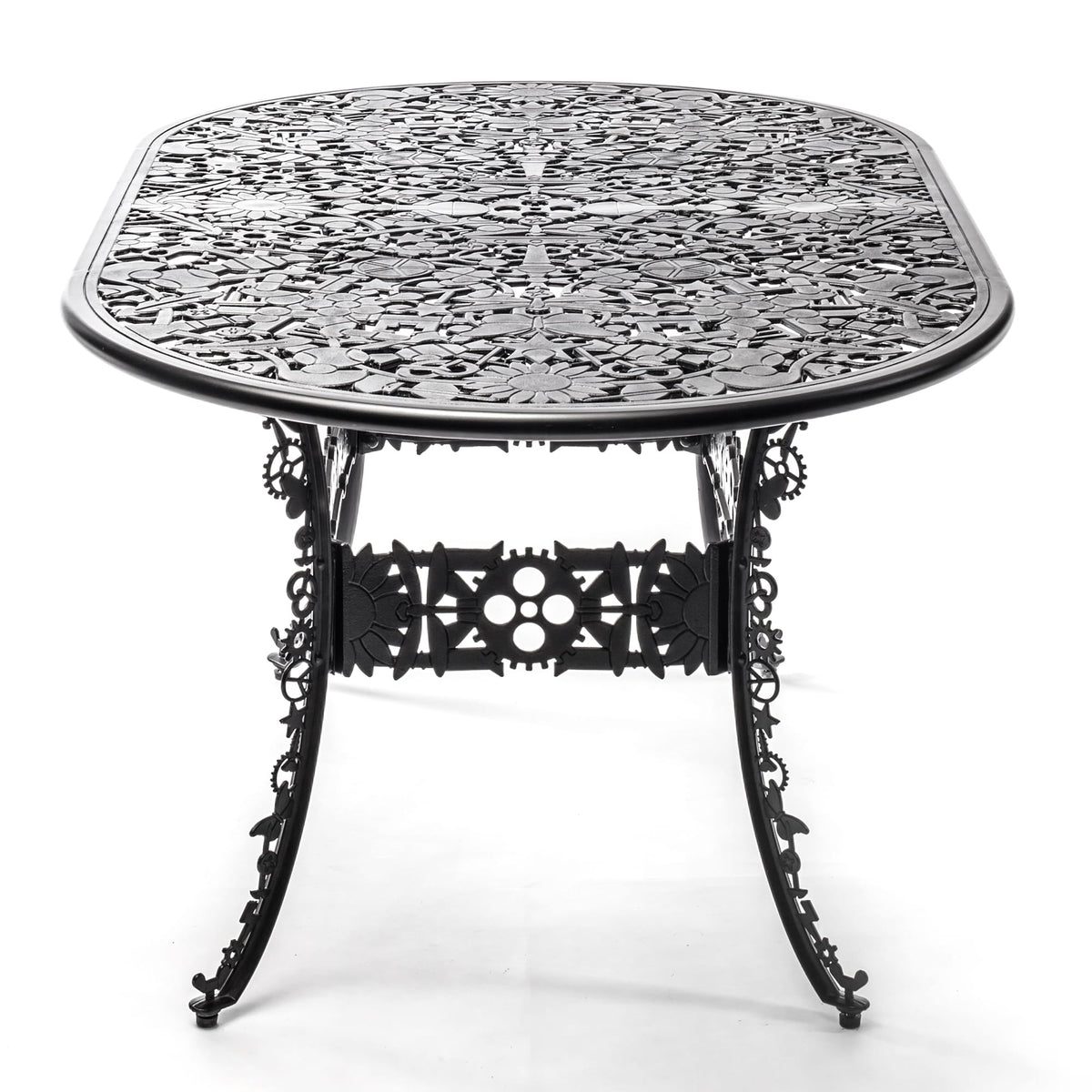 Table ovale Industry Collection de Studio Job - Seletti-Noir-The Woods Gallery