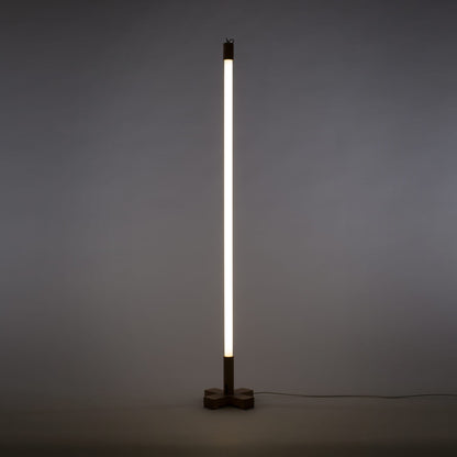 Lampe néon Linea LED de Selab + Alessandro Zambelli - Seletti-Blanc-The Woods Gallery