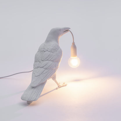 Lampe Bird Lamp Waiting de Marcantonio - Seletti-vue 8-The Woods Gallery