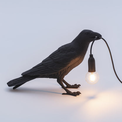 Lampe Bird Lamp Waiting de Marcantonio - Seletti-vue 9-The Woods Gallery