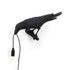 Applique Bird Lamp Looking Left noire de Marcantonio - Seletti-vue 1-The Woods Gallery