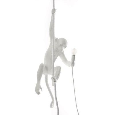 Suspension Monkey Lamp With Rope intérieur de Marcantonio - Seletti-vue 1-The Woods Gallery