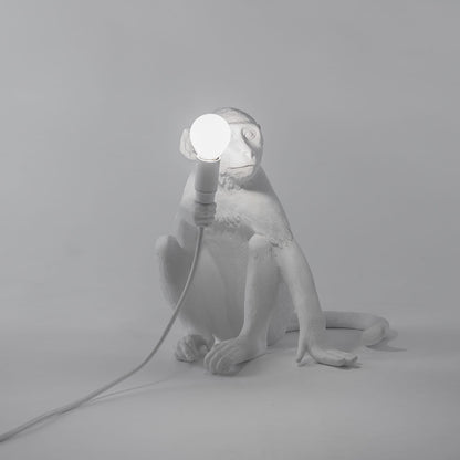 Lampe Monkey Lamp Sitting intérieur de Marcantonio - Seletti-vue 5-The Woods Gallery