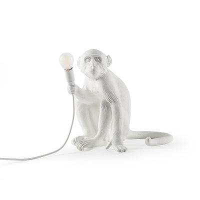 Lampe Monkey Lamp Sitting intérieur de Marcantonio - Seletti-vue 1-The Woods Gallery