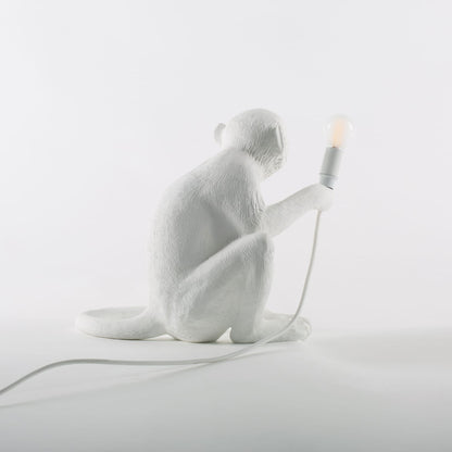 Lampe Monkey Lamp Sitting intérieur de Marcantonio - Seletti-vue 4-The Woods Gallery