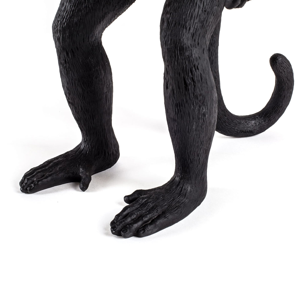 Lampe Monkey Lamp Standing de Marcantonio - Seletti-Noir-The Woods Gallery