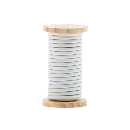 Câble textile Philo Blanc de Selab - Seletti-vue 2-The Woods Gallery