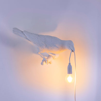 Applique Bird Lamp Looking Right extérieur de Marcantonio - Seletti-vue 2-The Woods Gallery