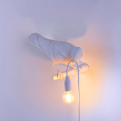 Applique Bird Lamp Looking Right extérieur de Marcantonio - Seletti-vue 3-The Woods Gallery