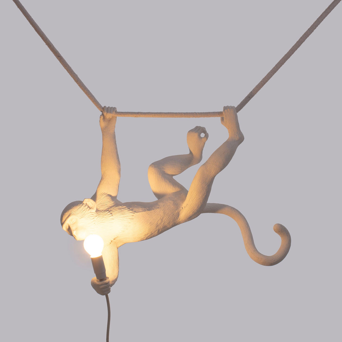 Suspension Monkey Lamp Swing intérieur de Marcantonio - Seletti-vue 3-The Woods Gallery