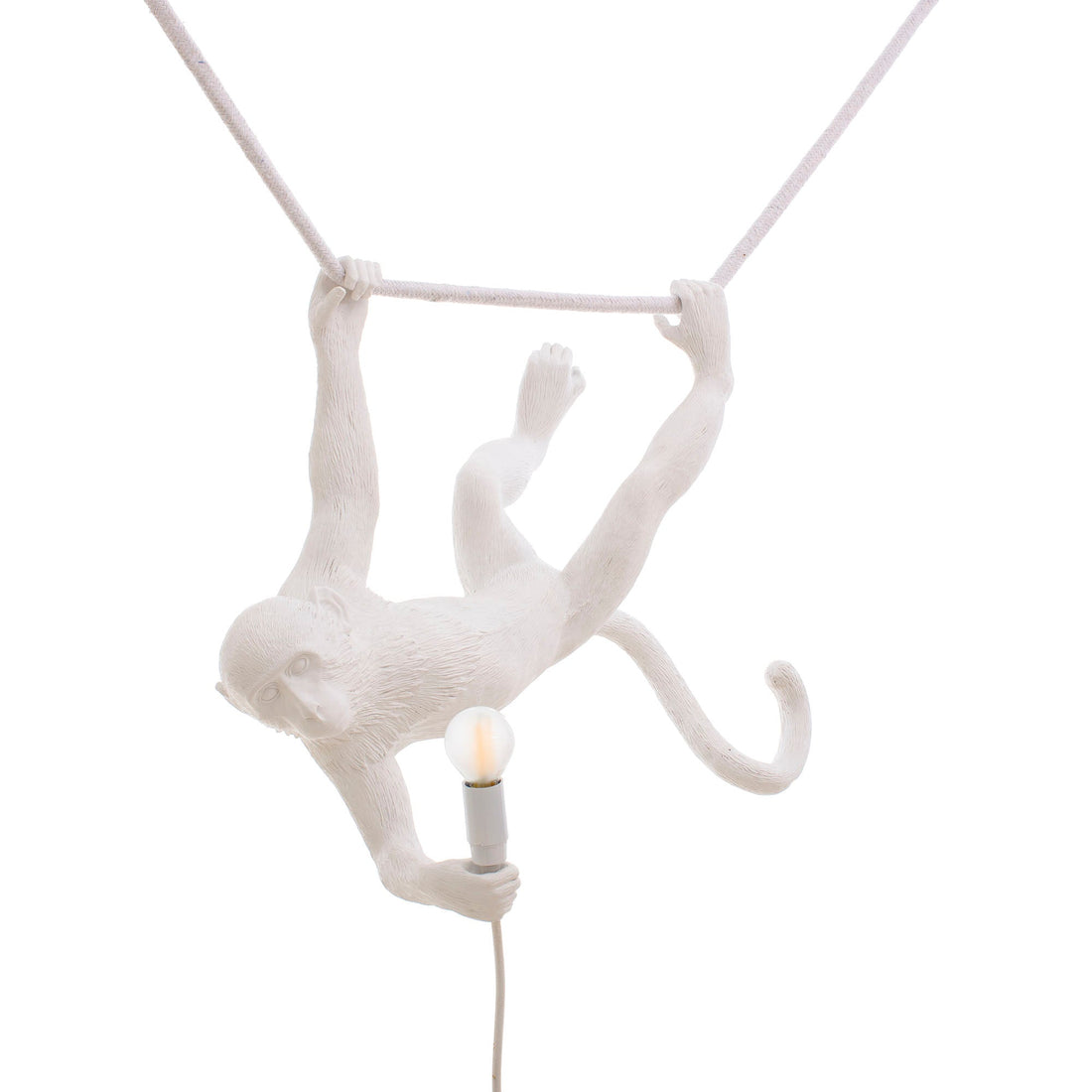 Suspension Monkey Lamp Swing intérieur de Marcantonio - Seletti-vue 1-The Woods Gallery