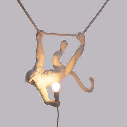 Suspension Monkey Lamp Swing intérieur de Marcantonio - Seletti-vue 4-The Woods Gallery