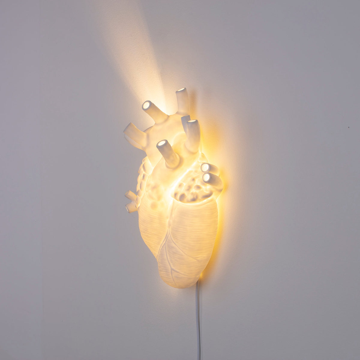 Applique Heart Lamp de Marcantonio - Seletti-vue 7-The Woods Gallery