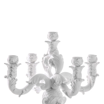 Bougeoir Burlesque chimpanzé blanc de Selab - Seletti-vue 4-The Woods Gallery