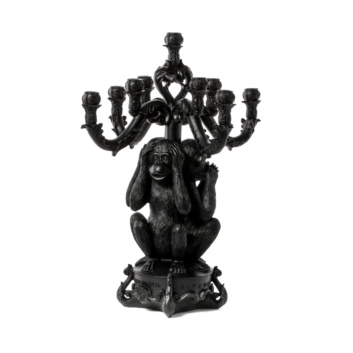Bougeoir Giant Burlesque noir de Selab - Seletti-vue 1-The Woods Gallery
