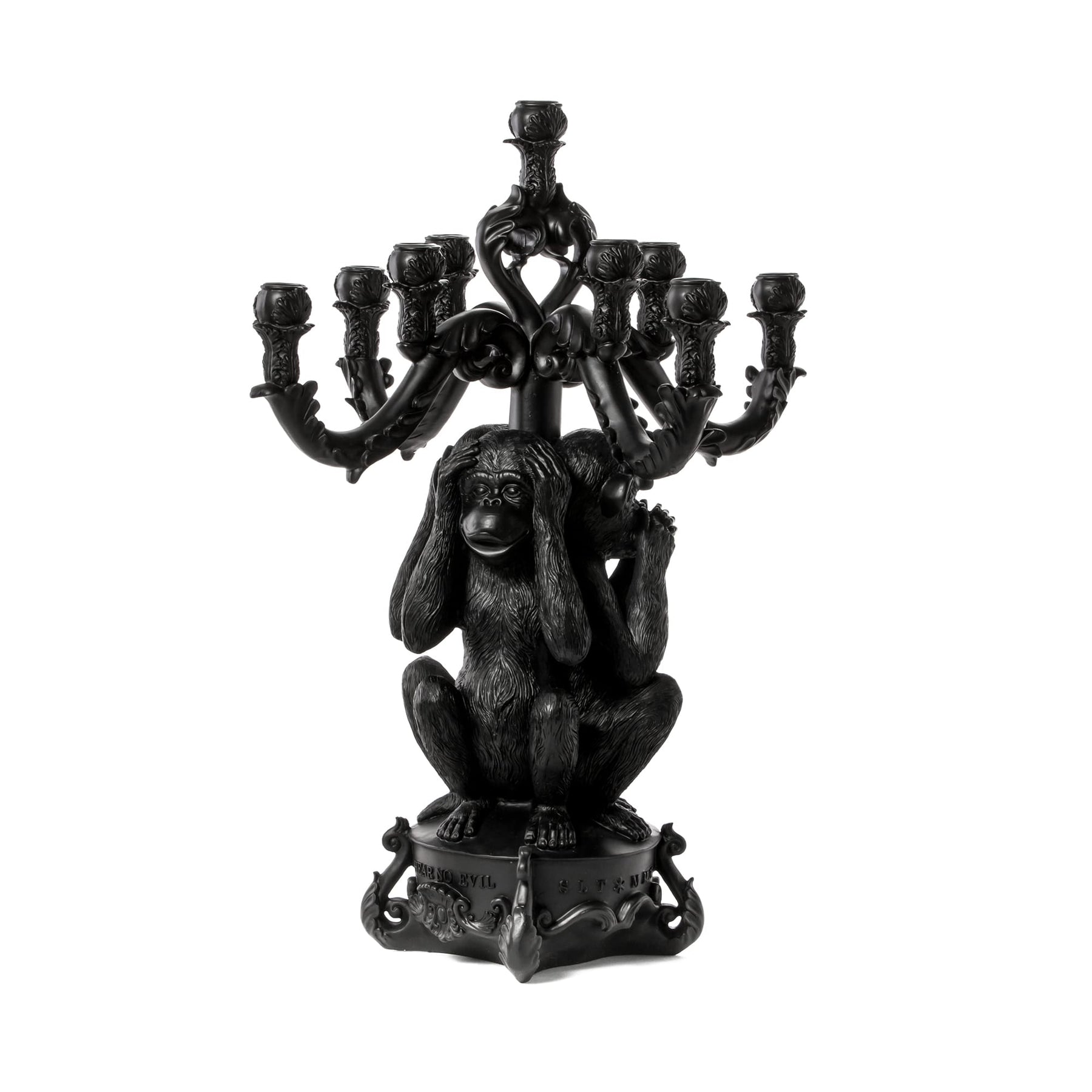 Bougeoir Giant Burlesque noir de Selab - Seletti-vue 1-The Woods Gallery