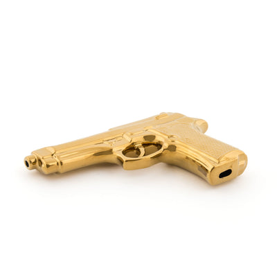 Pistolet Memorabilia Gold de Selab + Alessandro Zambelli - Seletti-vue 1-The Woods Gallery