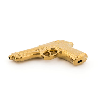 Pistolet Memorabilia Gold de Selab + Alessandro Zambelli - Seletti-vue 1-The Woods Gallery