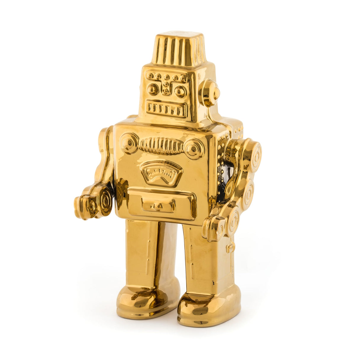 Robot Memorabilia Gold de Selab + Alessandro Zambelli - Seletti-vue 3-The Woods Gallery
