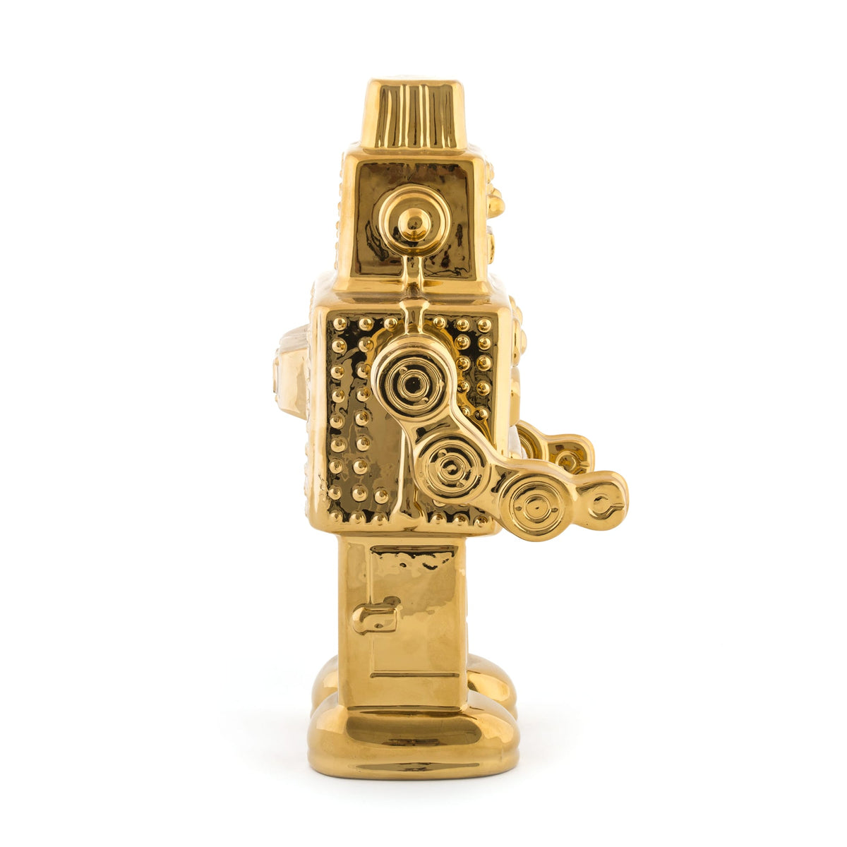 Robot Memorabilia Gold de Selab + Alessandro Zambelli - Seletti-vue 6-The Woods Gallery