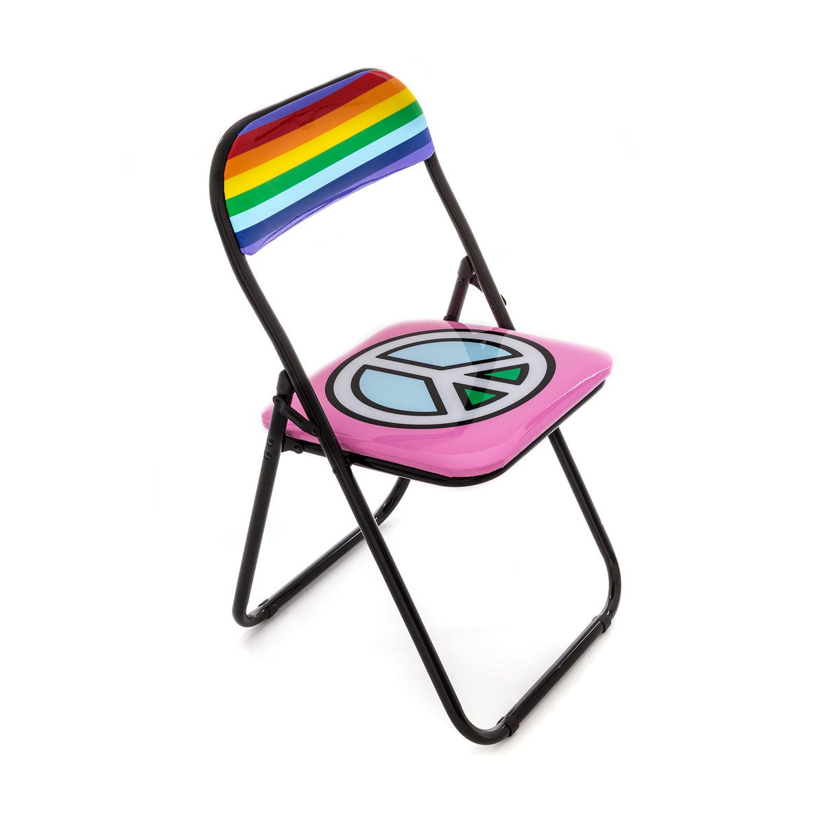 Chaise pliante Blow Peace de Studio Job - Seletti-vue 3-The Woods Gallery