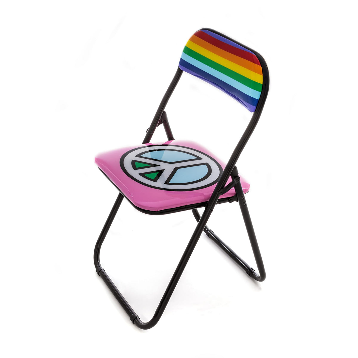Chaise pliante Blow Peace de Studio Job - Seletti-vue 4-The Woods Gallery