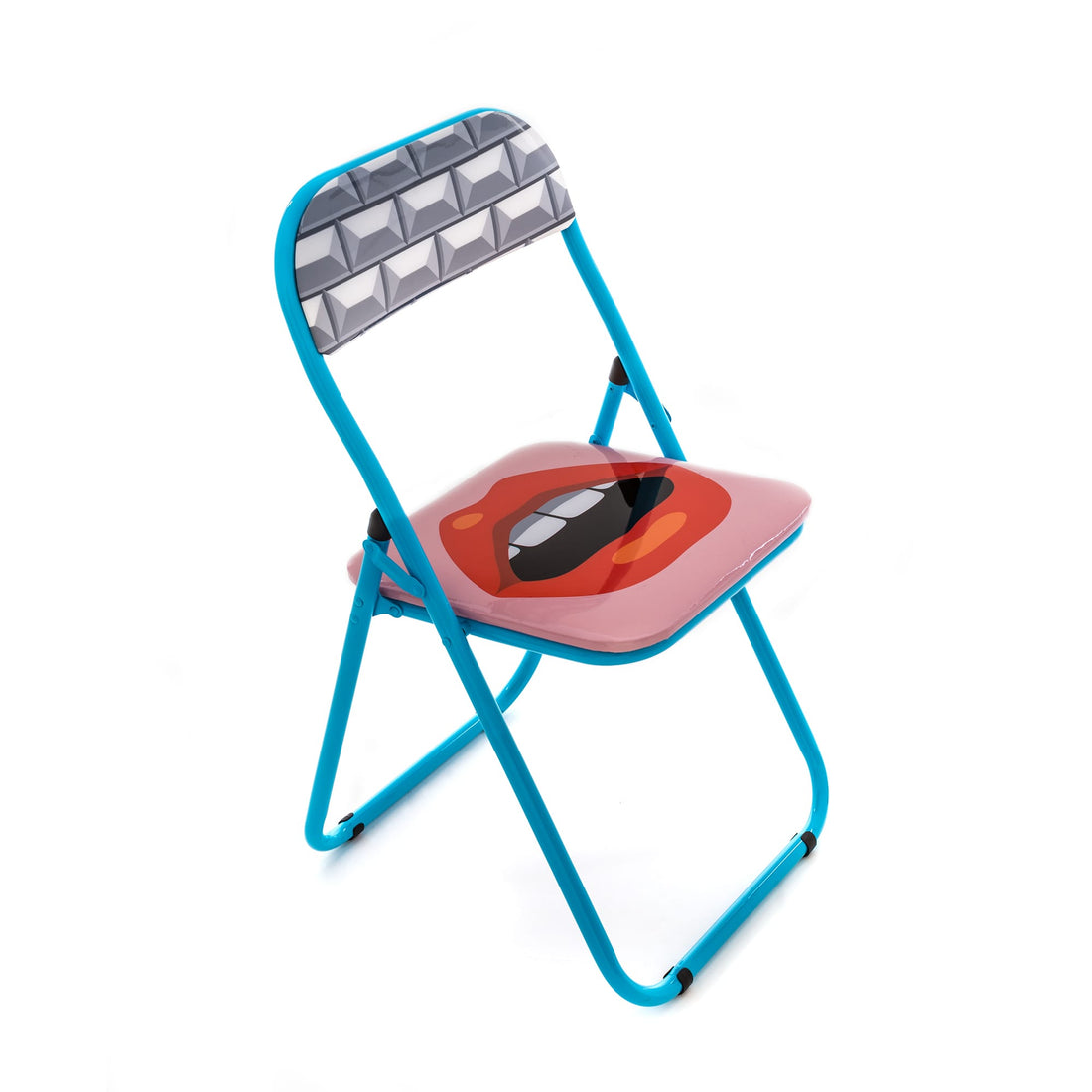 Chaise pliante Blow Mouth de Studio Job - Seletti-vue 2-The Woods Gallery