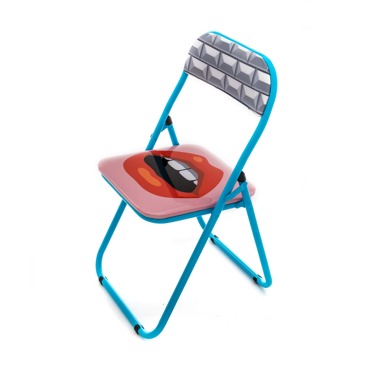 Chaise pliante Blow Mouth de Studio Job - Seletti-vue 3-The Woods Gallery
