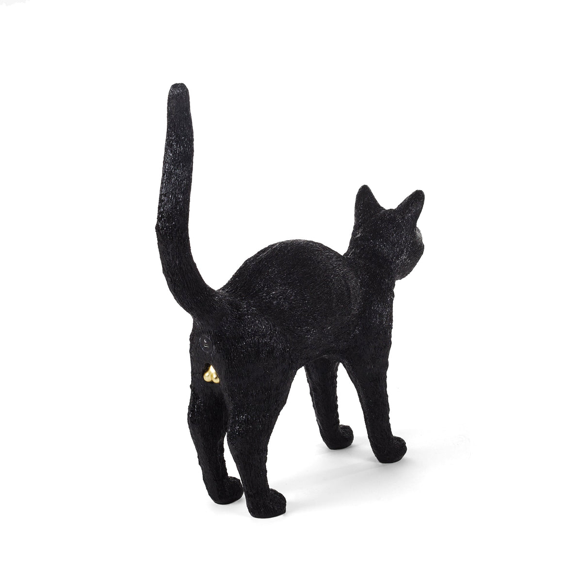 Lampe Jobby The Cat Noir de Studio Job - Seletti-vue 8-The Woods Gallery