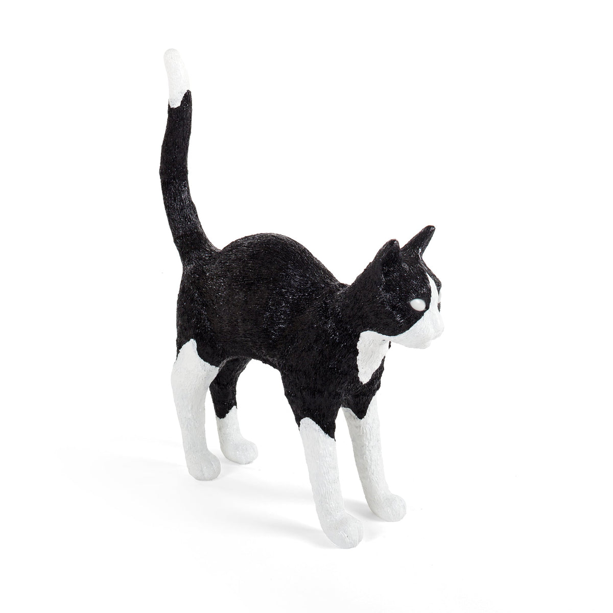 Lampe Jobby The Cat Noir et Blanc de Studio Job - Seletti-vue 5-The Woods Gallery