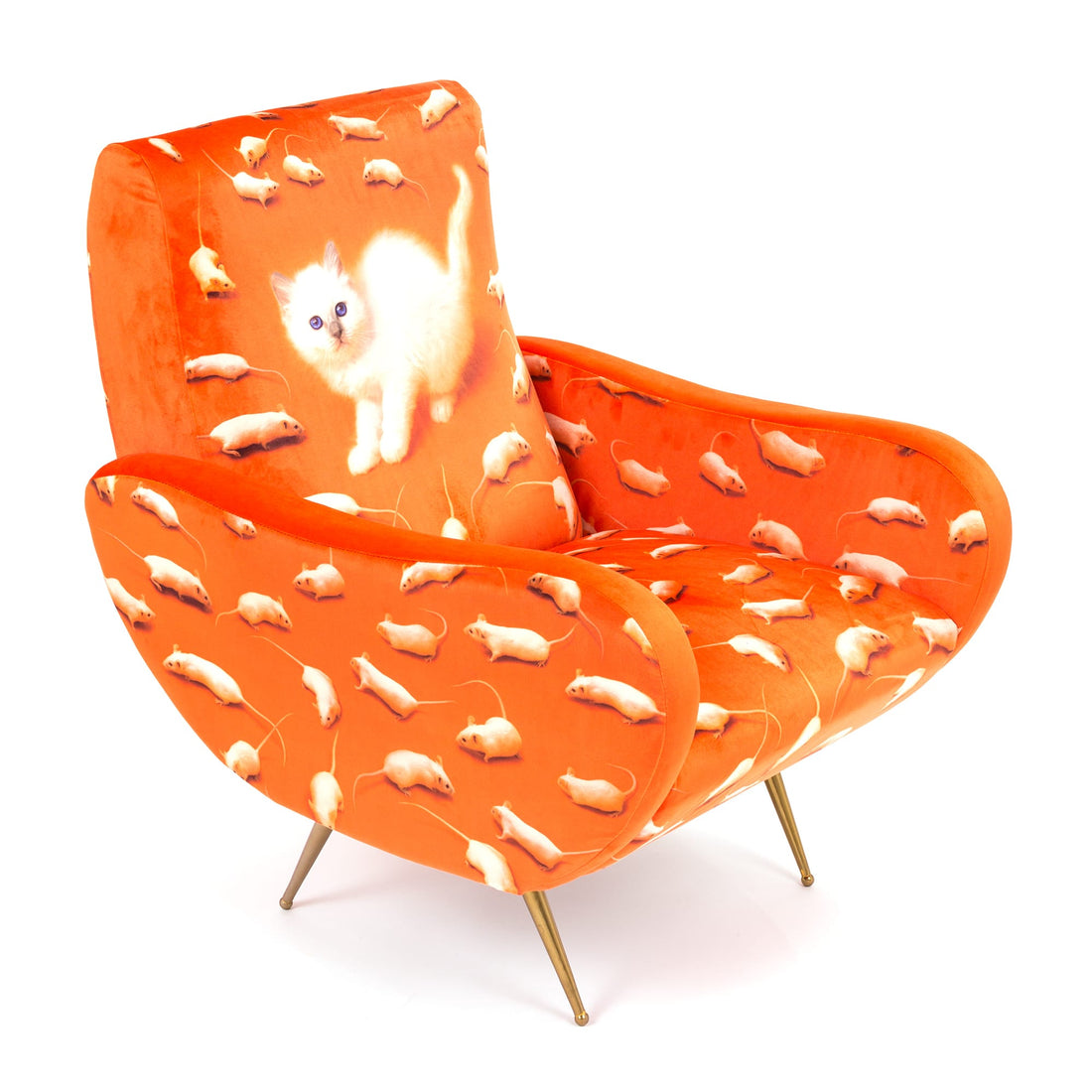 Fauteuil Kitten de ToiletPaper - Seletti-vue 2-The Woods Gallery