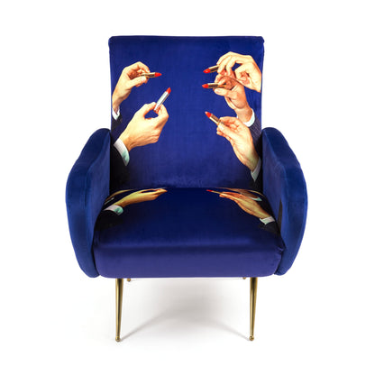 Fauteuil Lipsticks de ToiletPaper - Seletti-vue 1-The Woods Gallery