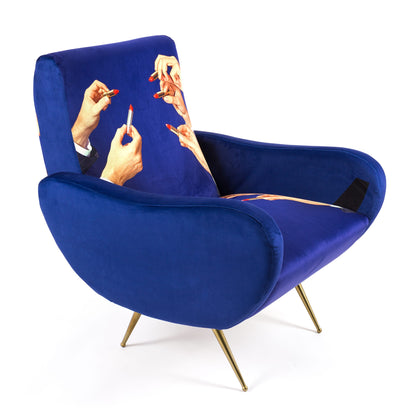 Fauteuil Lipsticks de ToiletPaper - Seletti-vue 2-The Woods Gallery