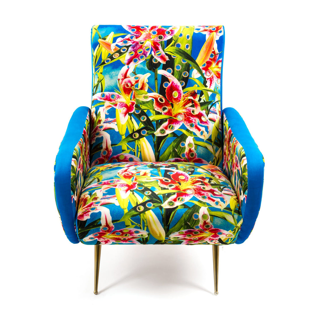 Fauteuil Flowers de ToiletPaper - Seletti-vue 1-The Woods Gallery