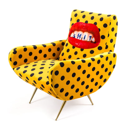 Fauteuil Shit de ToiletPaper - Seletti-vue 3-The Woods Gallery