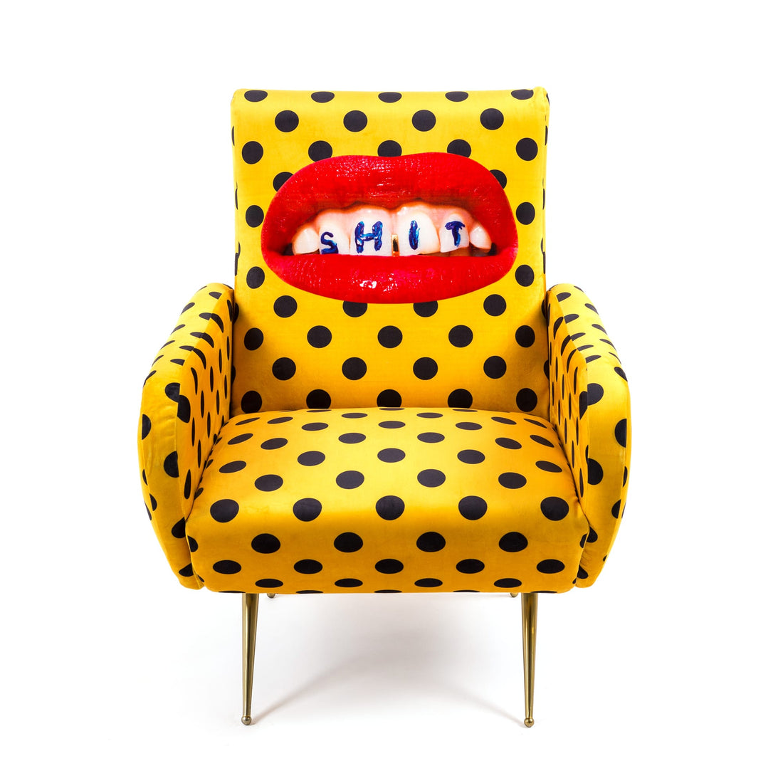 Fauteuil Shit de ToiletPaper - Seletti-vue 1-The Woods Gallery