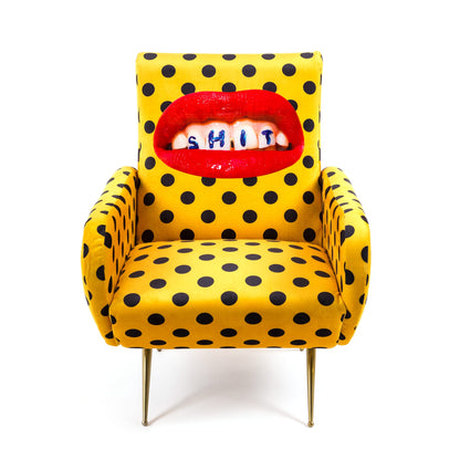 Fauteuil Shit de ToiletPaper - Seletti-vue 1-The Woods Gallery