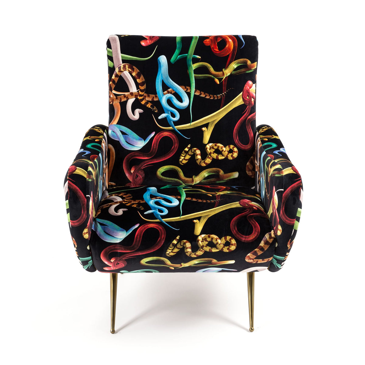 Fauteuil Snakes de ToiletPaper - Seletti-vue 1-The Woods Gallery