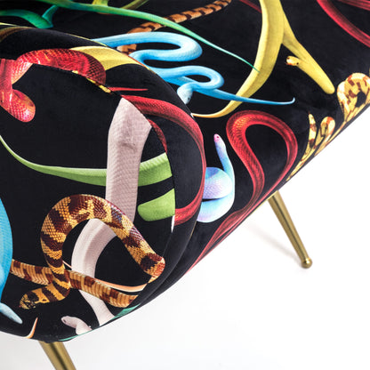 Fauteuil Snakes de ToiletPaper - Seletti-vue 5-The Woods Gallery