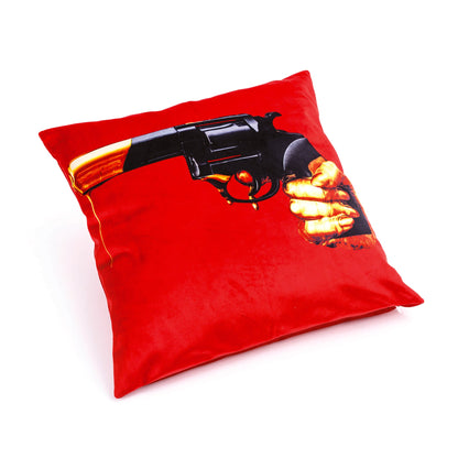Coussin Revolver de ToiletPaper - Seletti-vue 6-The Woods Gallery