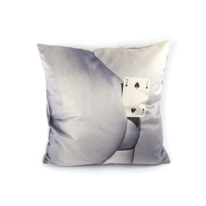Coussin Two of Spades de ToiletPaper - Seletti-vue 3-The Woods Gallery
