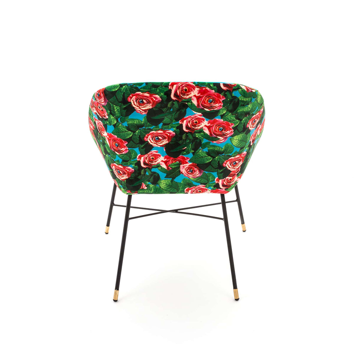 Chaise rembourrée Roses de ToiletPaper - Seletti-vue 4-The Woods Gallery