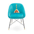 Chaise rembourrée Drill de ToiletPaper - Seletti-vue 1-The Woods Gallery