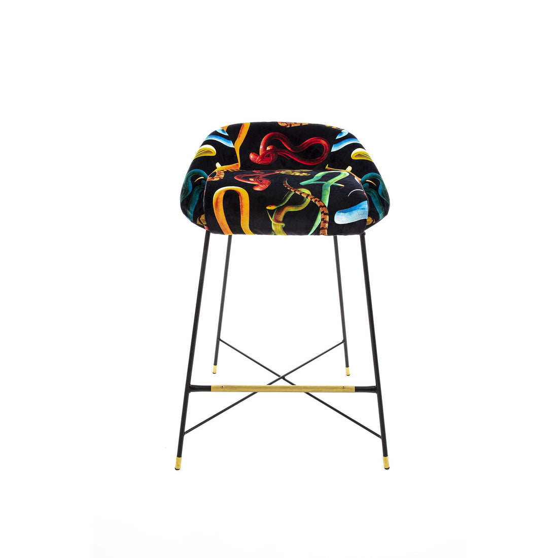 Tabouret haut Snakes de ToiletPaper - Seletti-vue 1-The Woods Gallery