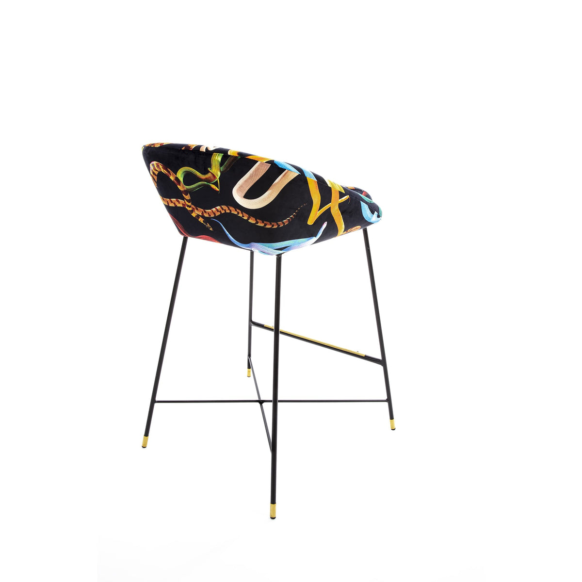 Tabouret haut Snakes de ToiletPaper - Seletti-vue 4-The Woods Gallery