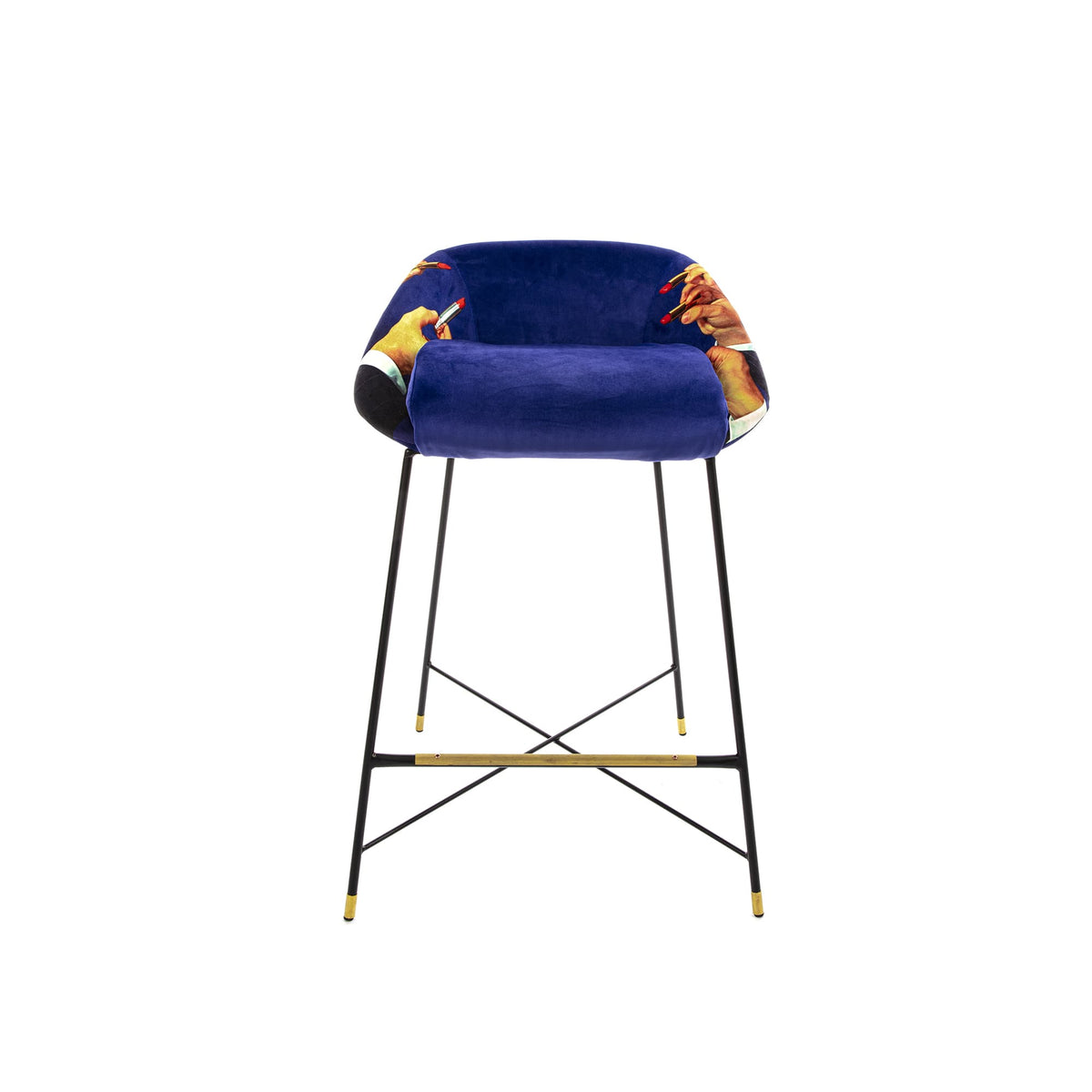Tabouret haut Lipsticks de ToiletPaper - Seletti-vue 1-The Woods Gallery