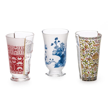 Lot de 3 verres Hybrid Clarice de CTRLZAK - Seletti-vue 1-The Woods Gallery